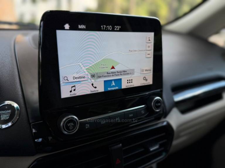 FORD - ECOSPORT - 2018/2019 - Preta - R$ 83.900,00