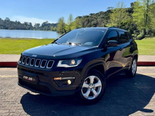 JEEP - COMPASS - 2017/2018 - Preta - R$ 96.900,00