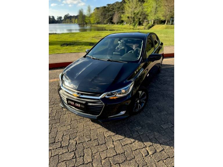 CHEVROLET - ONIX - 2023/2024 - Preta - R$ 107.900,00